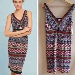 🪩 NWT Embroidered Anthropologie Dress sz 10